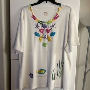 #89.      PRINCESS CRUISES,Beautiful BLOUSE!,size 3X